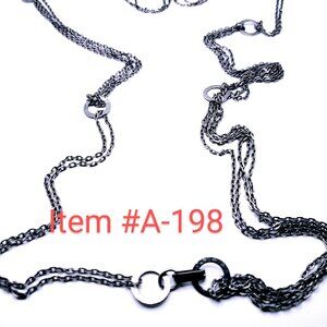 Necklace, about 24inches long, Item # A- 198
